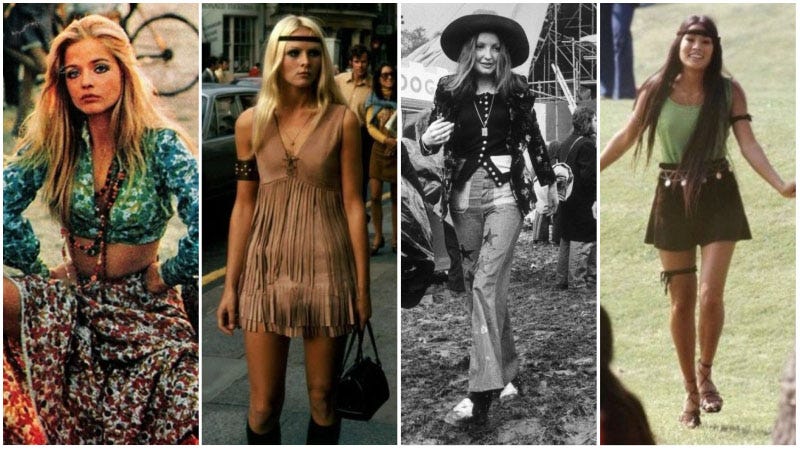 The Social Movements Behind 1970s Hippie Fashion